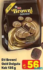 ETİ BROWNİ GOLD DOLGULU KEK 135 G